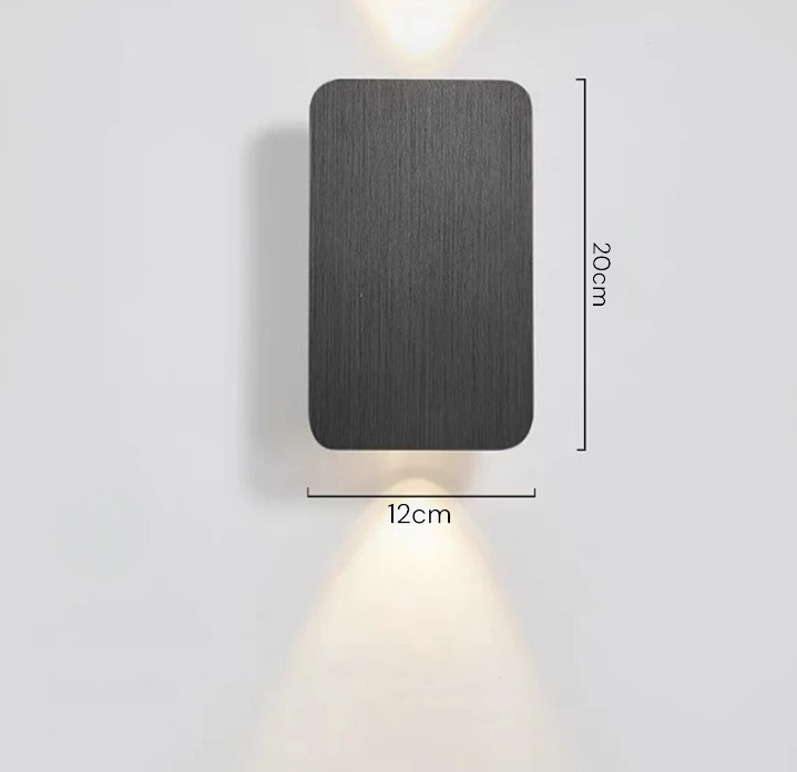 LUXELY nordic LED wall lights for bedroom