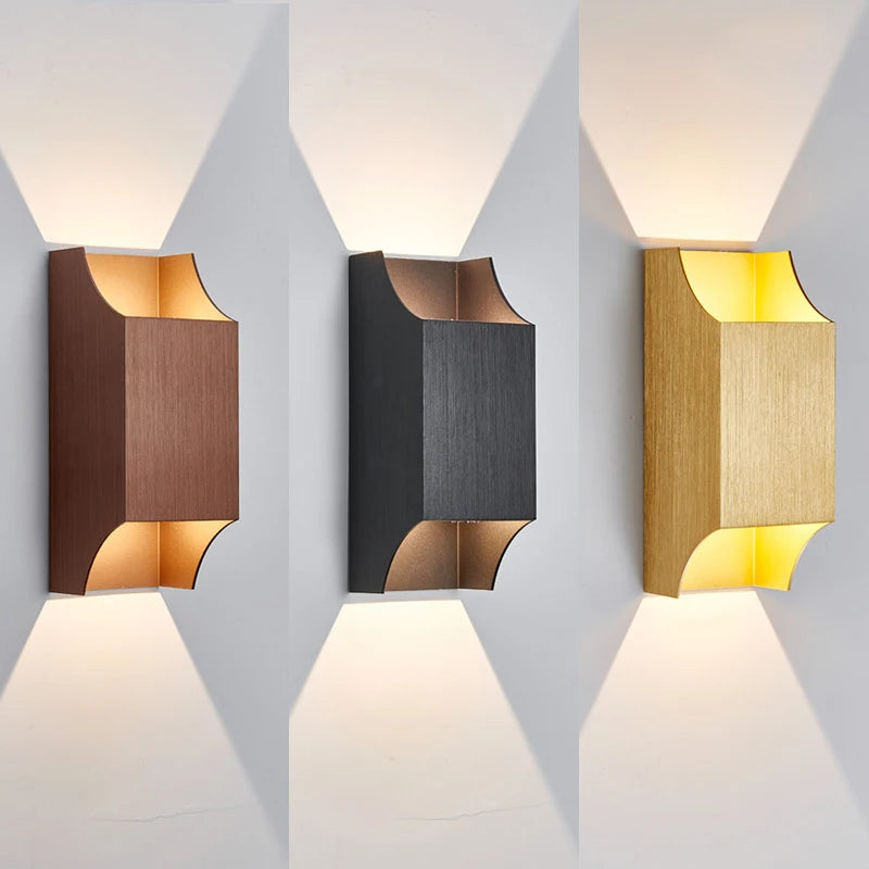 LUXELY modern art led wall lamp