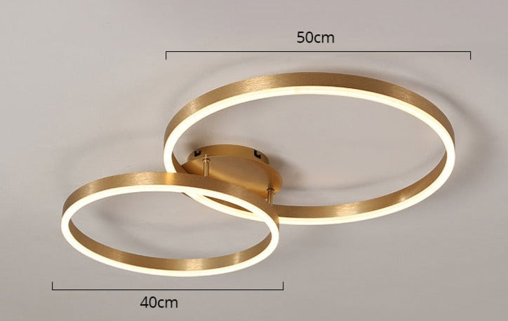 Nordic Golden Circle Kronleuchter