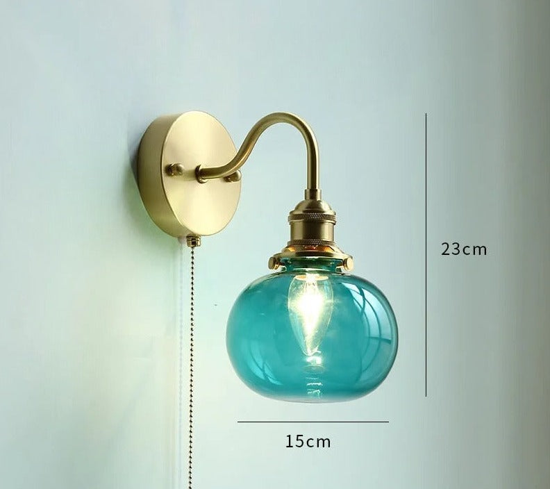 Scandinavische keramische wandlamp