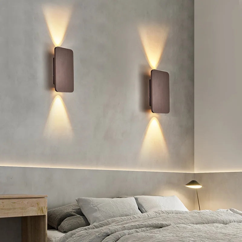 LUXELY nordic LED wall lights for bedroom