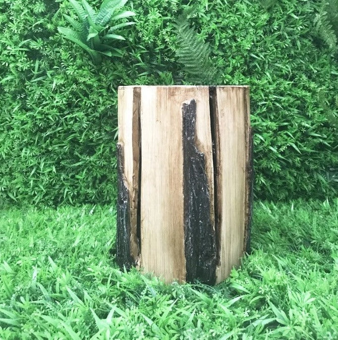 Lampe imitation souche d'arbre LUXEMENT créative
