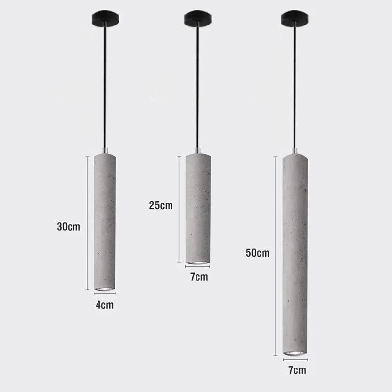 Modern pendellampa i sten