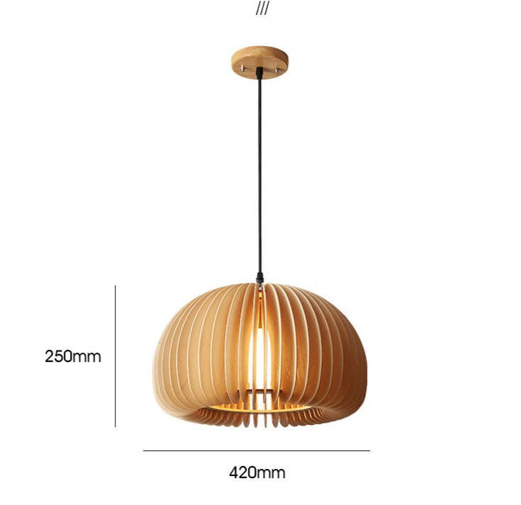 Wooden Japan Pendant