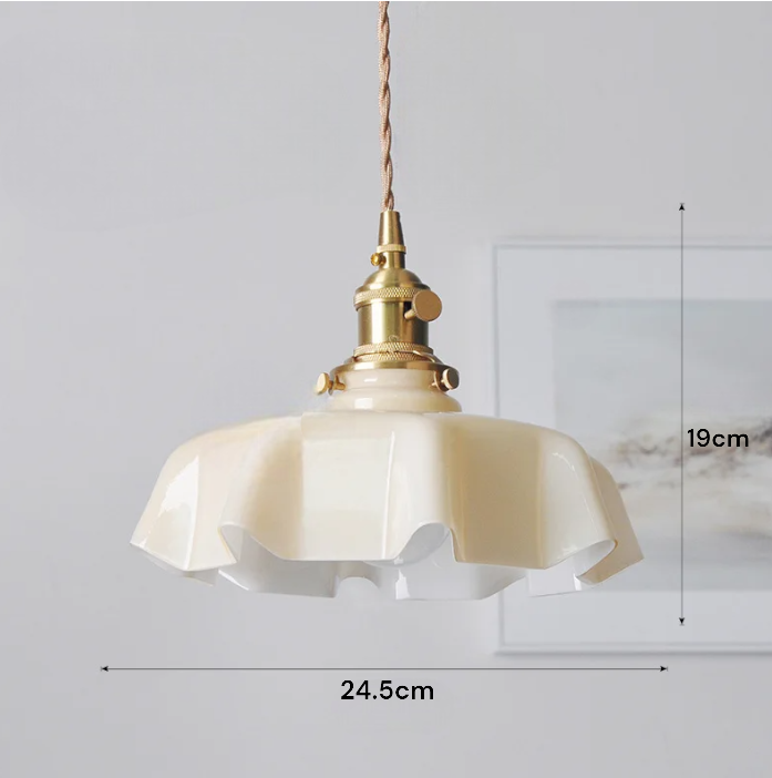 Japanese modern ceramic light