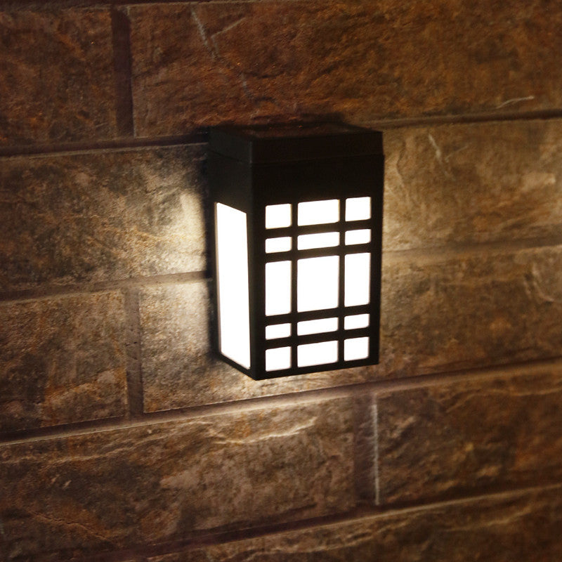 Japanese Solar Outdoor Wall Light
