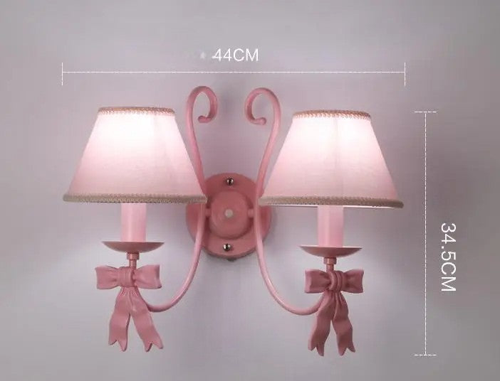 Bowknot princess room chandelier