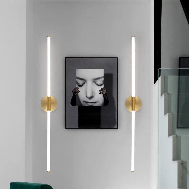 Pipe Shape Wall Lamp