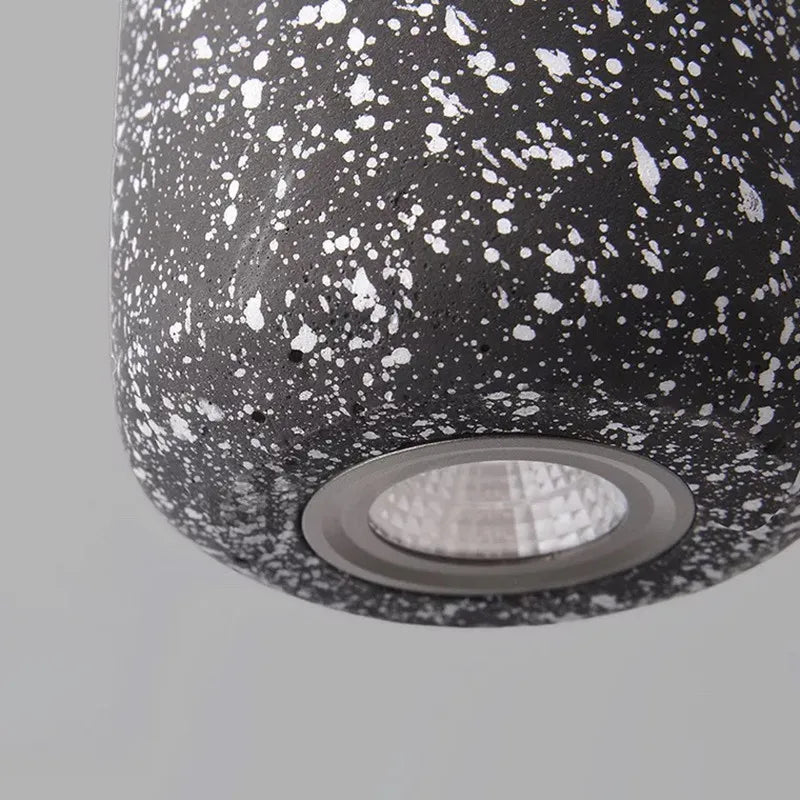 Cement deco pendant light