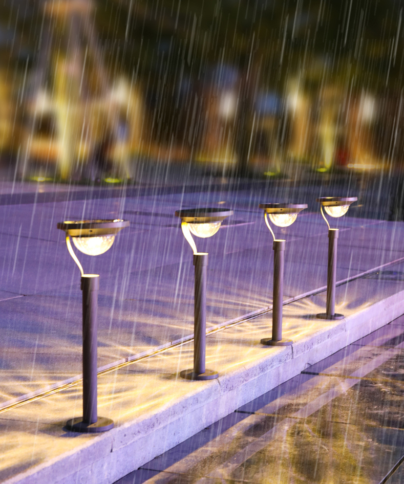 Looplamp op zonne-energie