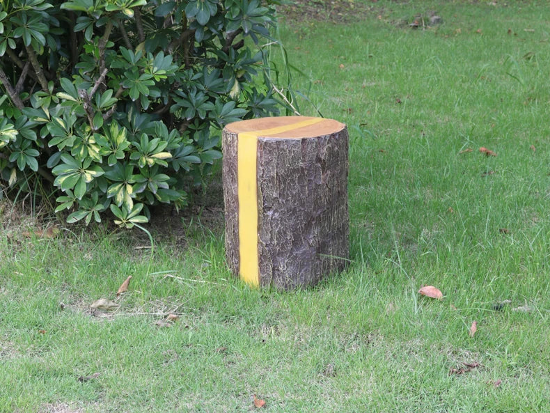 Luminaire créatif pour souche d'arbre LUXEY pour le jardin de la villa