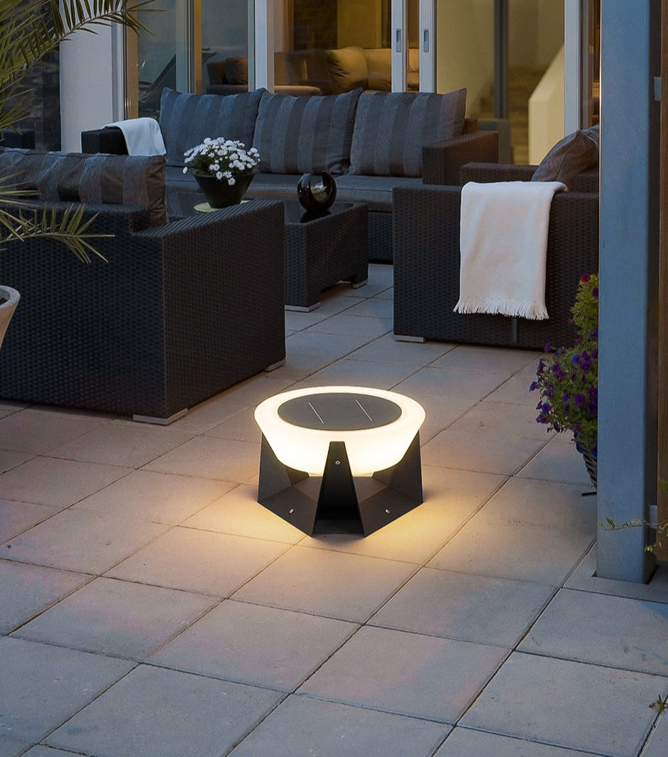 LXL Round Solar Light