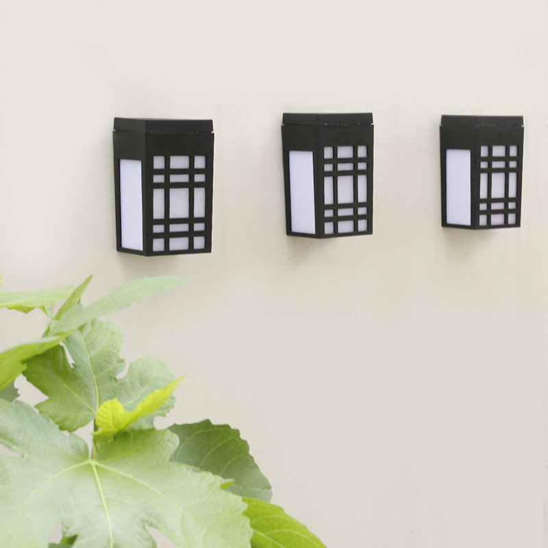 Japanese Solar Outdoor Wall Light