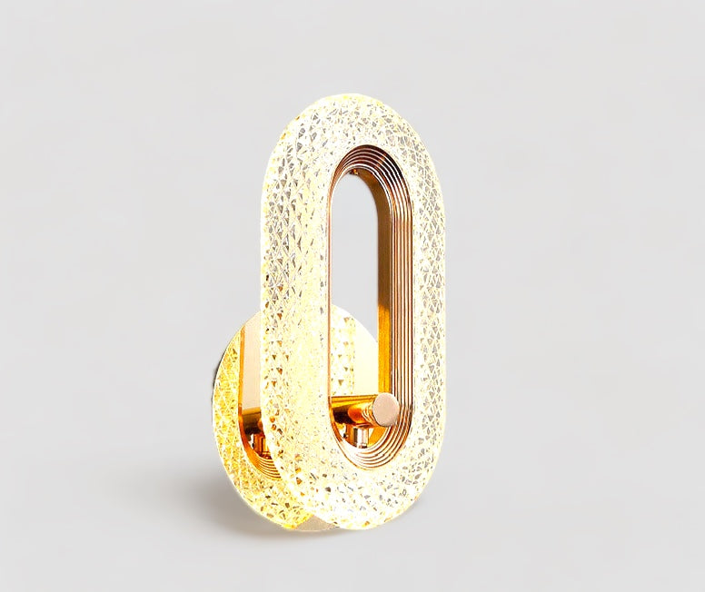 Lampe murale en cristal royal