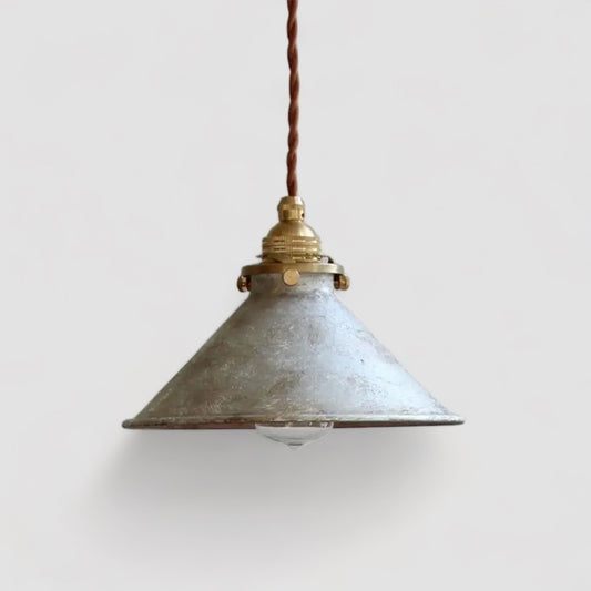 Industrial vintage pendant light