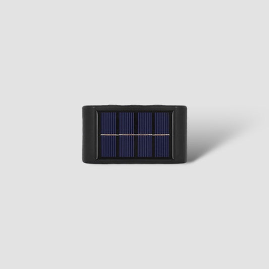 Solar vägglampa utomhus vattentät