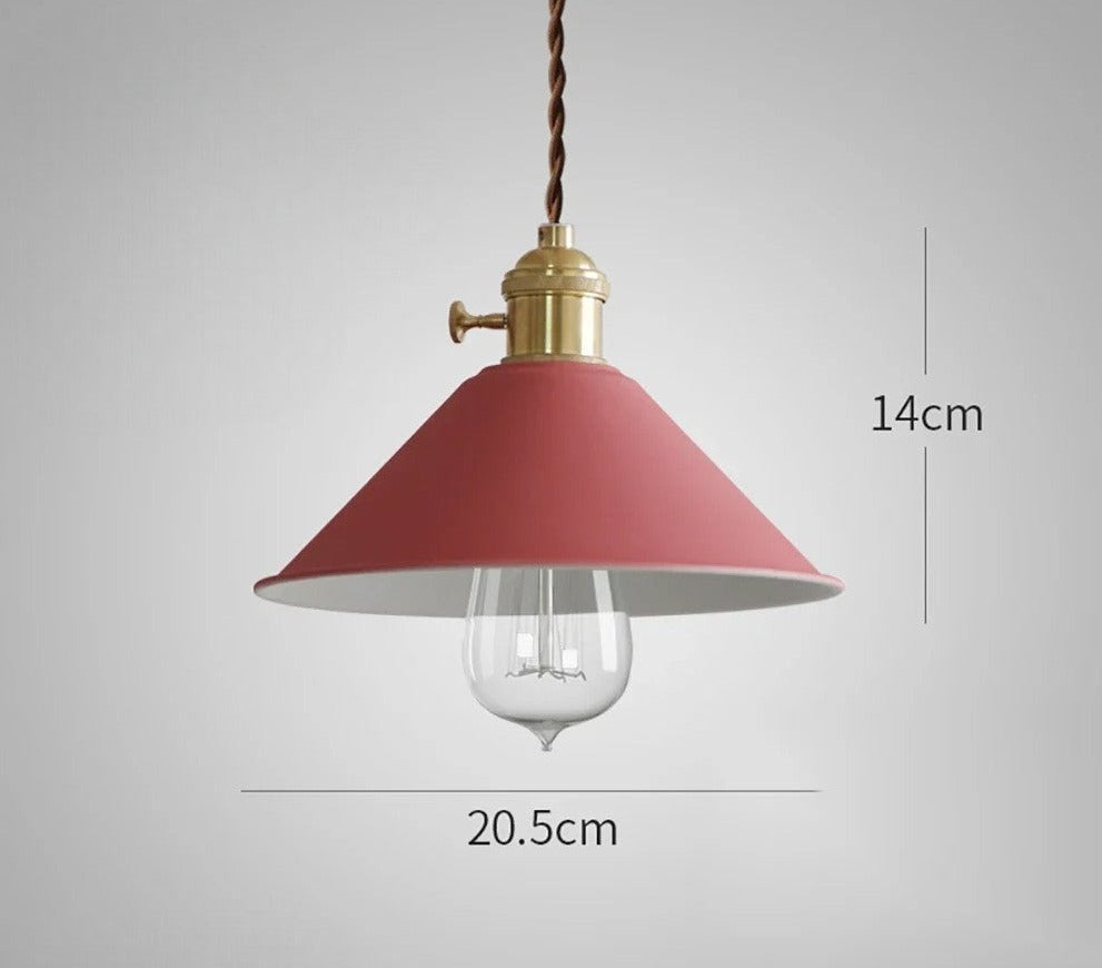 Lámpara colgante minimalista de granja