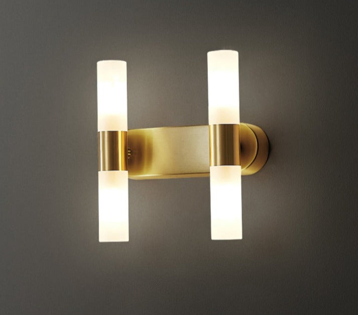 Luxe Goud Led Wandlamp