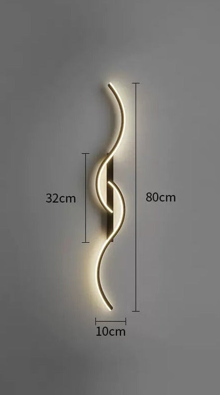Lampe murale LED de style moderne