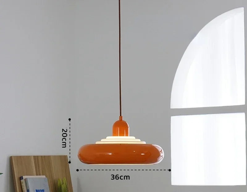 Bauhaus modern retro pendant light