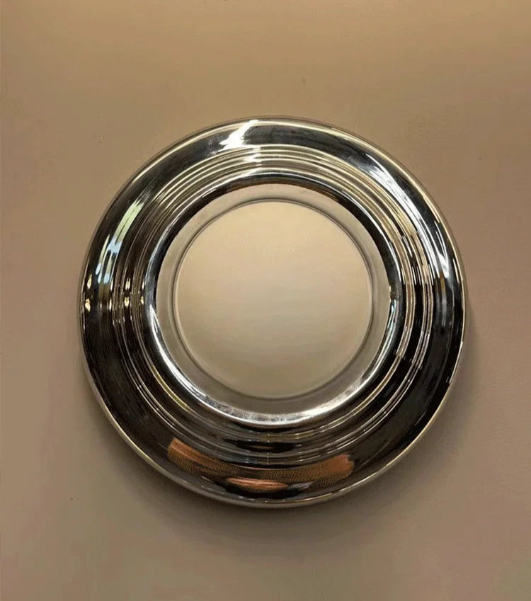 Chrome minimalist modern wall lamp
