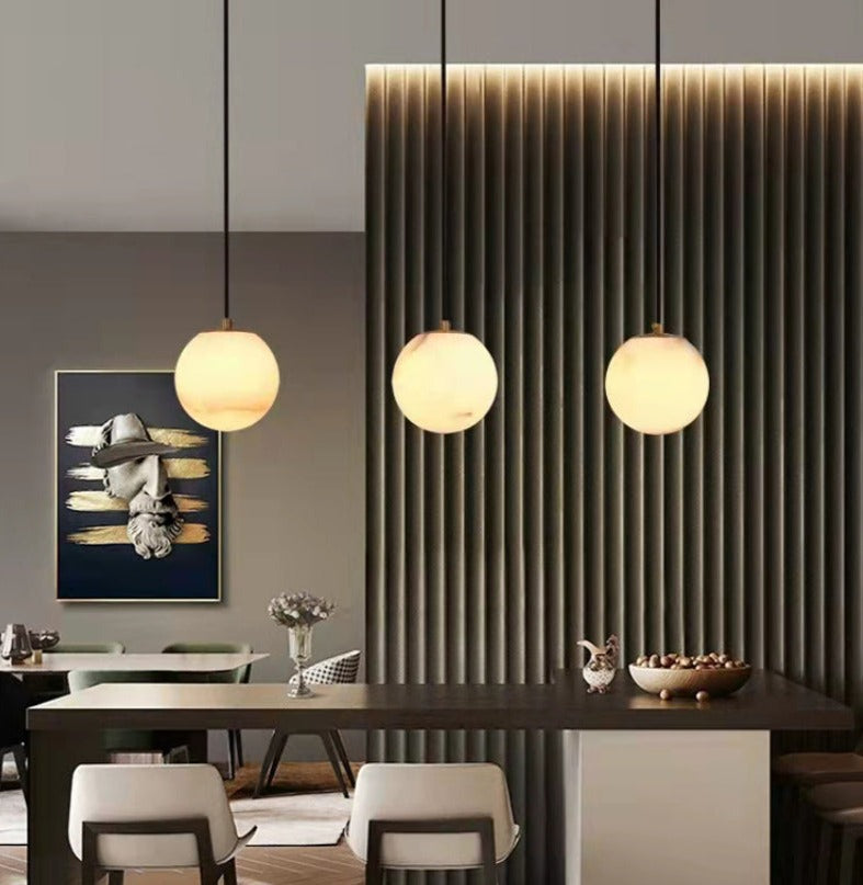 Wabi-Sabi marmor taklampa