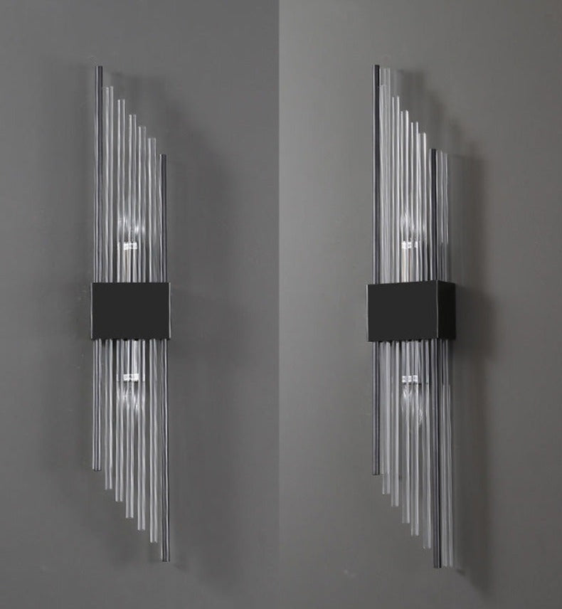 Gouden Kristallen Wandlamp
