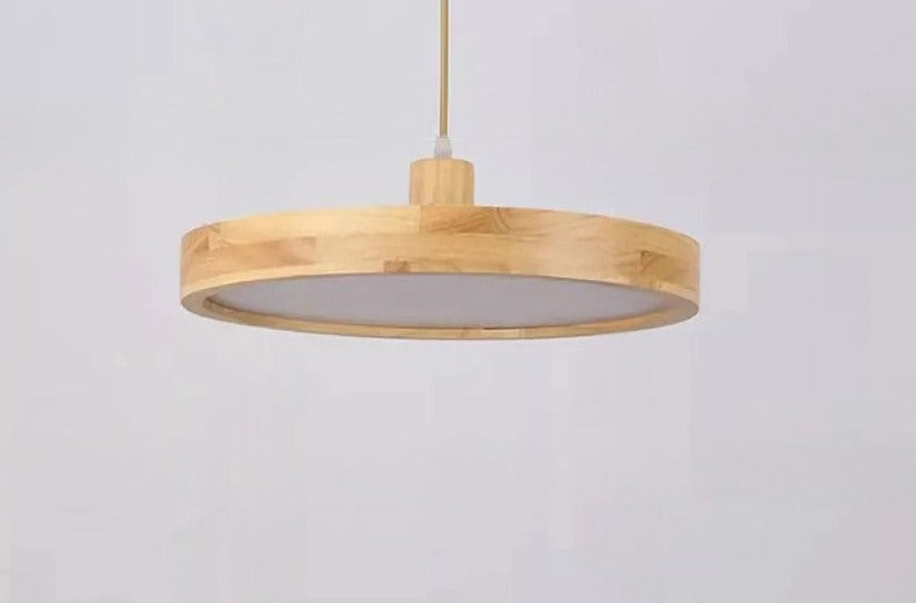LUXE moderne japanse houten hanglamp voor de woonkamer