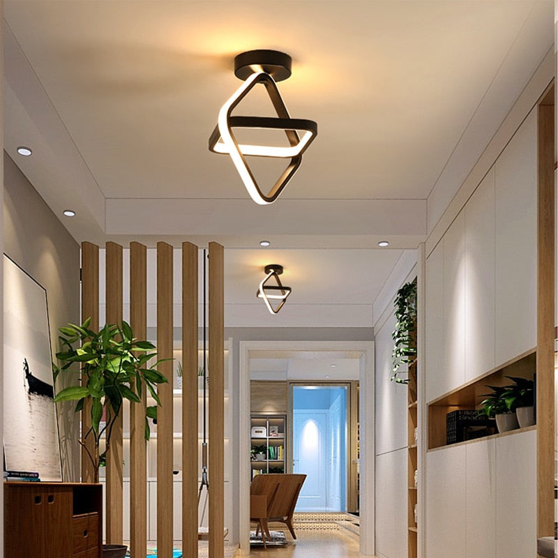 Moderne geometrische Form LED Deckenleuchte