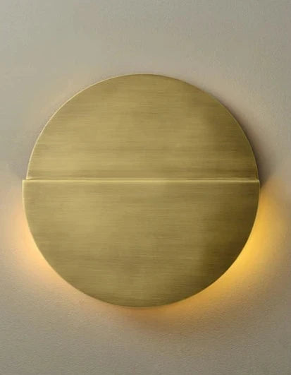 LUXELY modern copper ultra-thin wall lamp