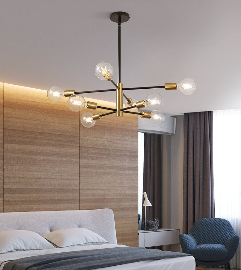Moderne Glühbirnen-Deckenleuchte