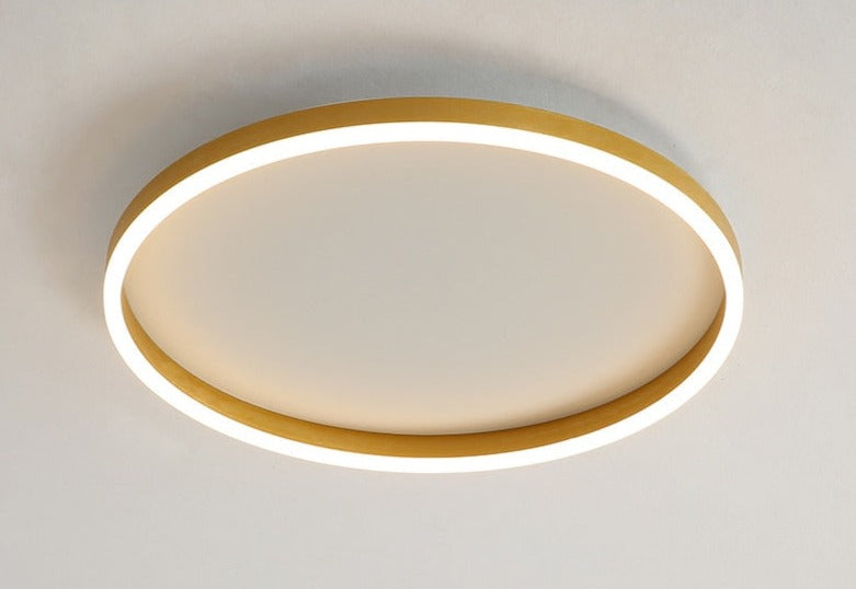 Plafonnier moderne LED de forme ronde