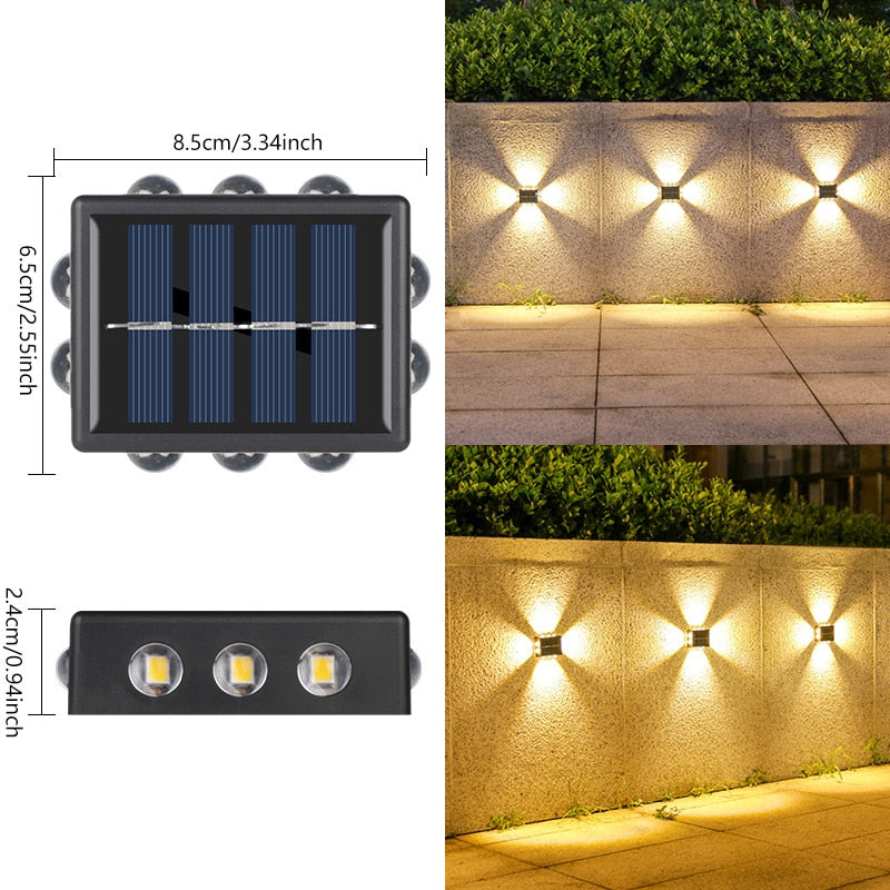 LQ Solar vägglampa