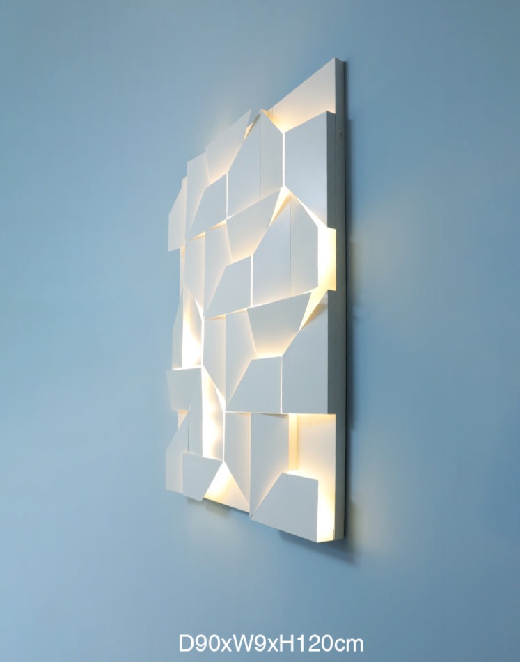 Lampe murale 3D de luxe
