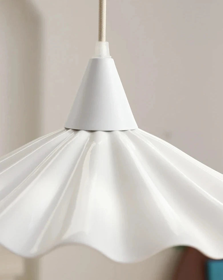 Vintage japan flower pendant light