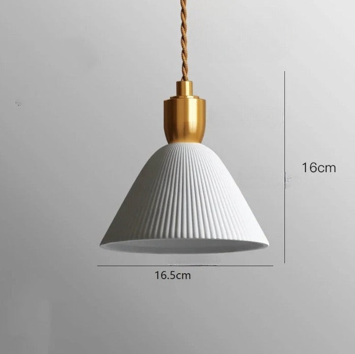 Dining ceramic pendant light