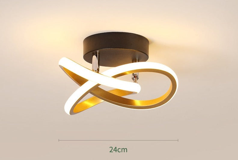 Moderne geometrische Form LED Deckenleuchte