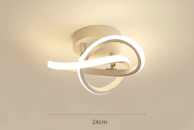 Abstract Shape Led Chandelier