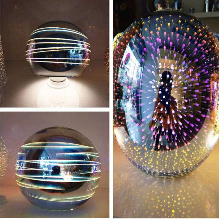 Set of Fireworks Stained Glass Pendant Lights in chrome and 3D burst styles, showcasing LED glow and reflective finishes for decor variety.