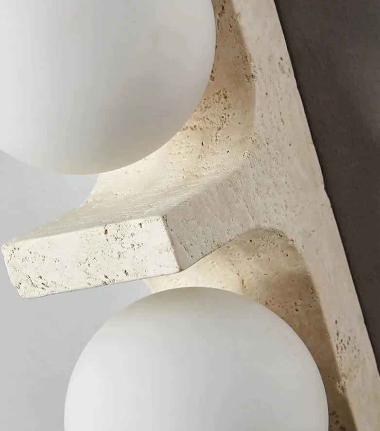 LED lång remsa sten vägglampa för vardagsrum