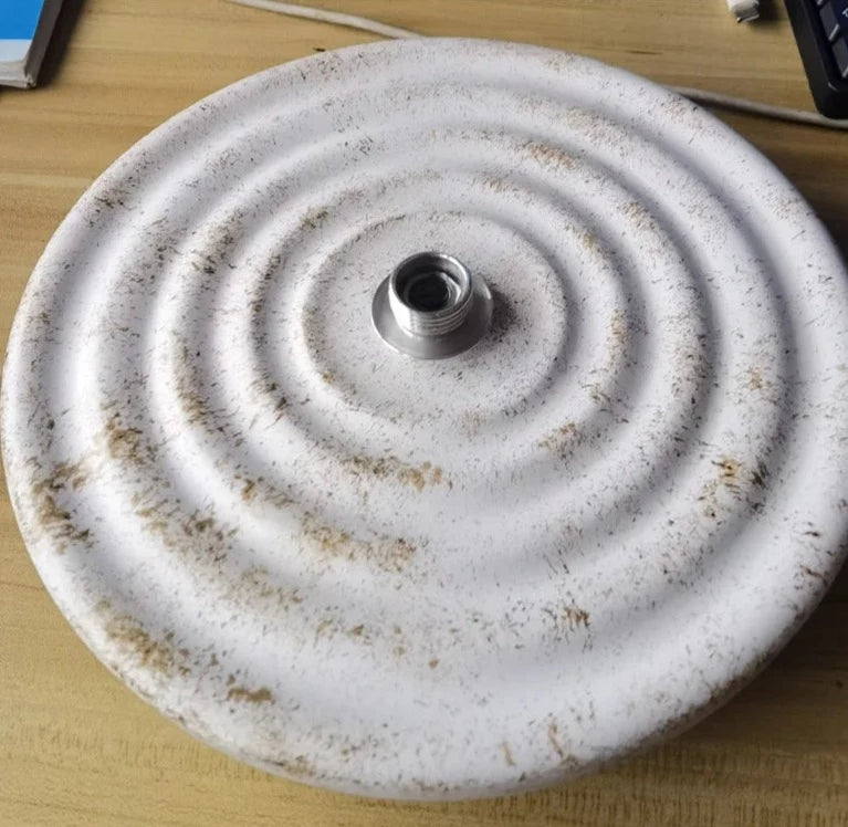 Wabi sabi ronde wandlamp