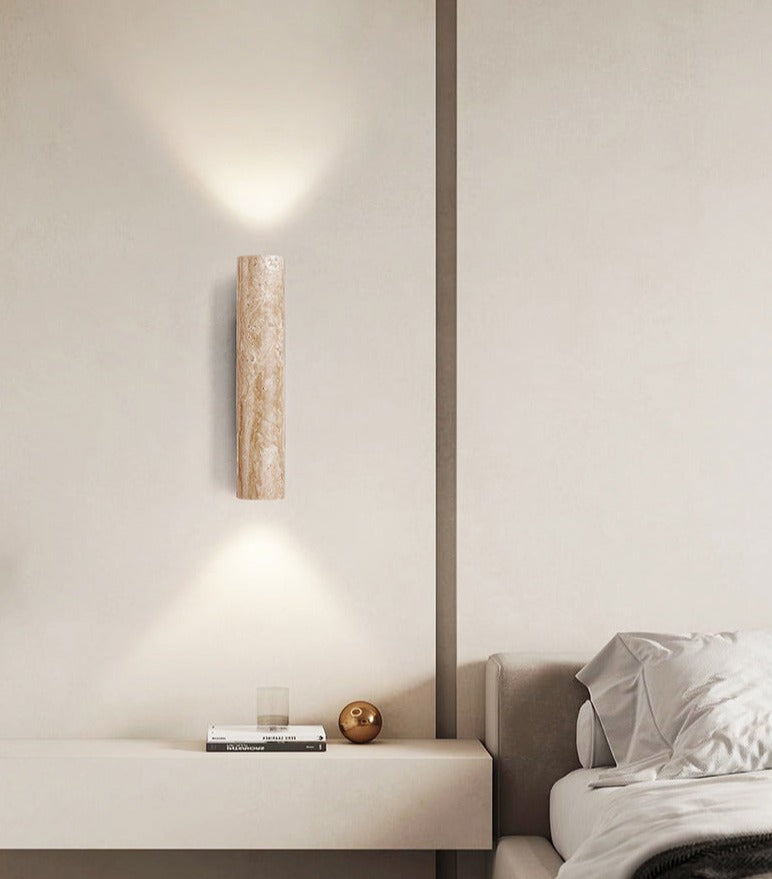 Lampe murale japonaise Wabi-Sabi