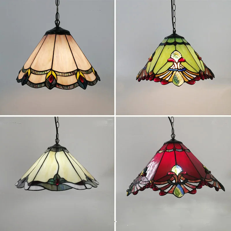 Lámpara colgante Tiffany para cocina