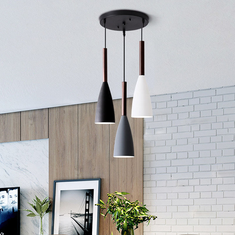 Set Deense Eetkamer Hanglamp
