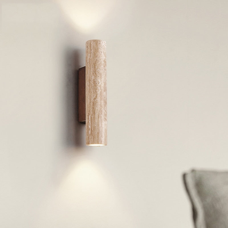 Lampe murale japonaise Wabi-Sabi