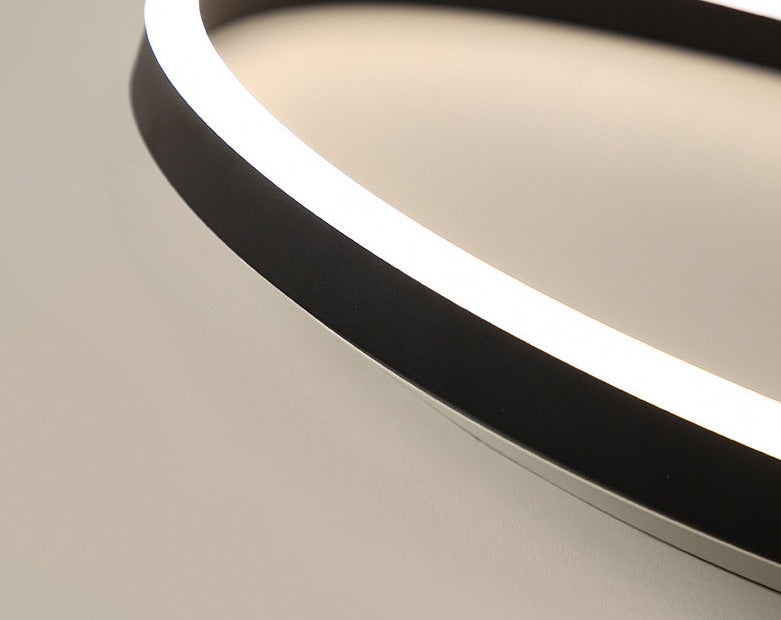 Plafonnier moderne LED de forme ronde