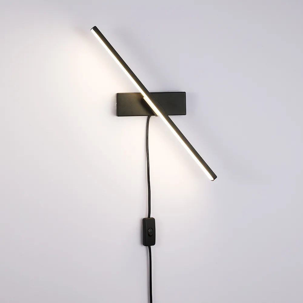 Scandinavische wandlamp met stekker