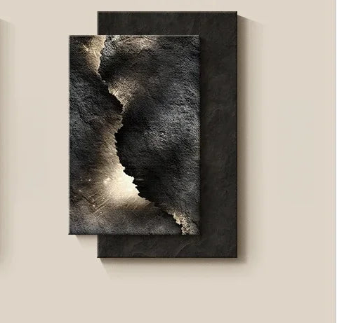 Crystal porcelain 3D design wall light