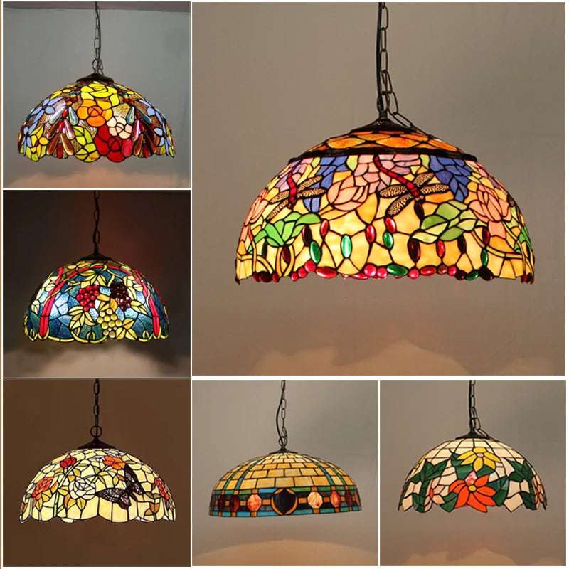 Tiffany vintage design hanglamp