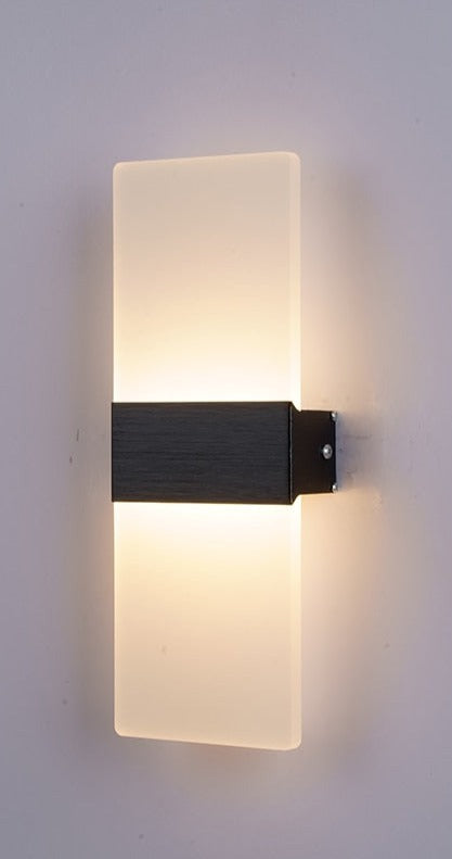 Moderne slaapkamer wandlamp